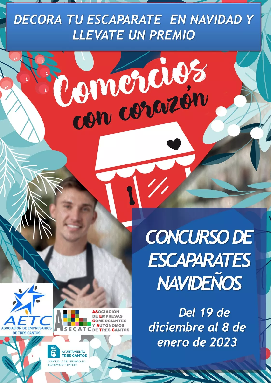 Cartel A3 Comercios Escaparates